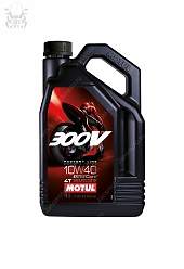 Motul 300V Racing 10W40 масло моторное 4T 100% Syntetic Ester 4 литра (104121)
