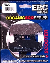 Тормозные колодки EBC Brakes SFA412